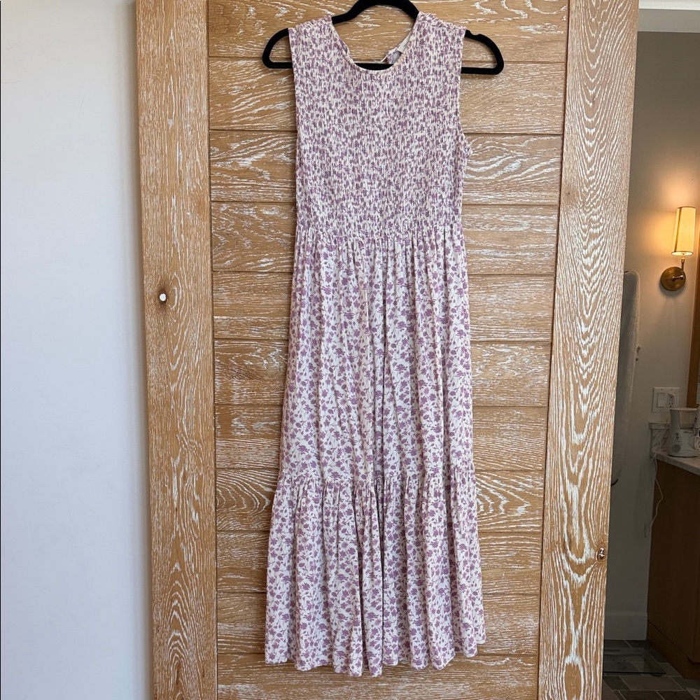 Treasure & Bond Pink Patterned Maxi Dress